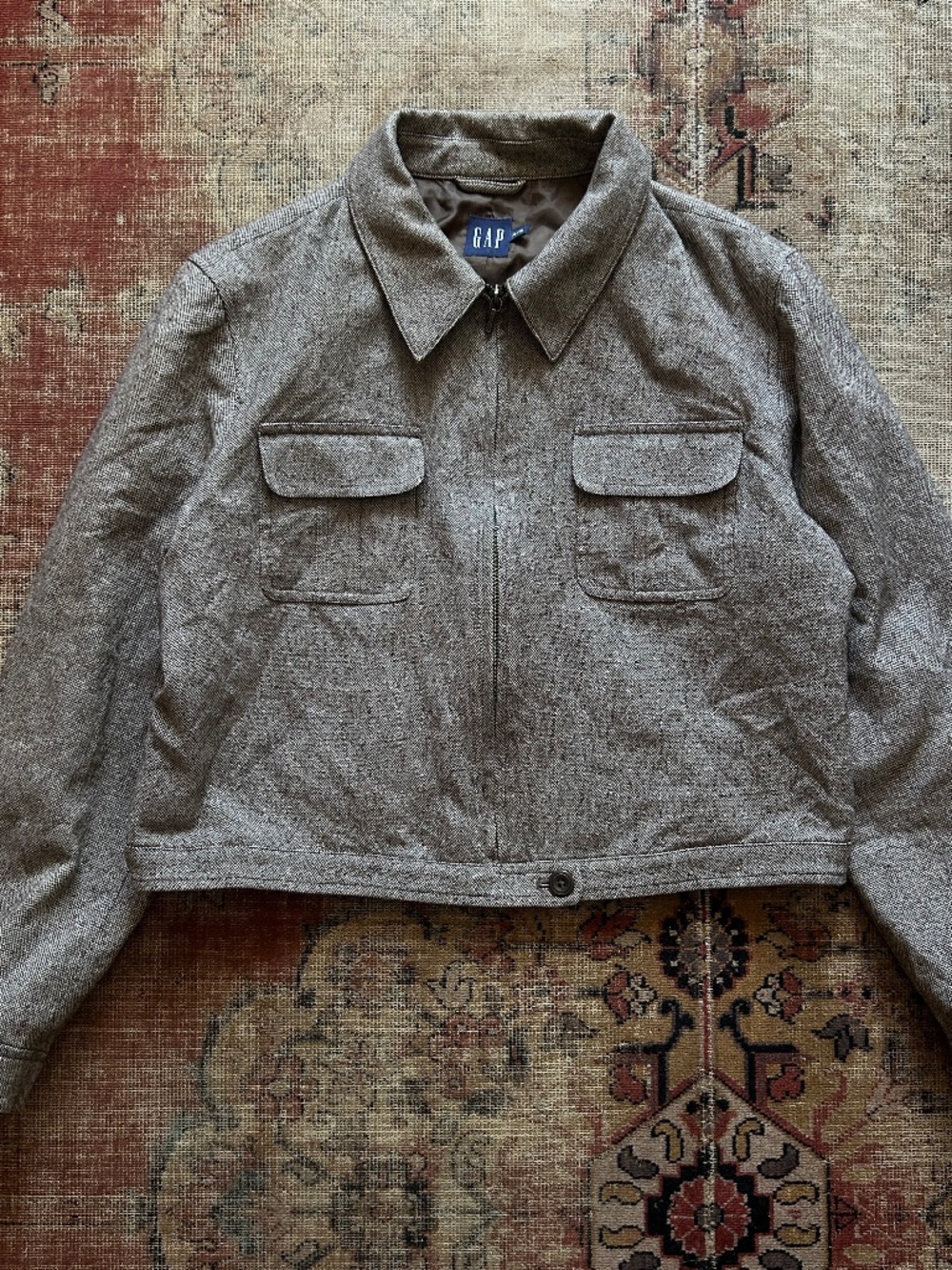 Vintage 90s Gap Wool/Cotton Mix Jacket
